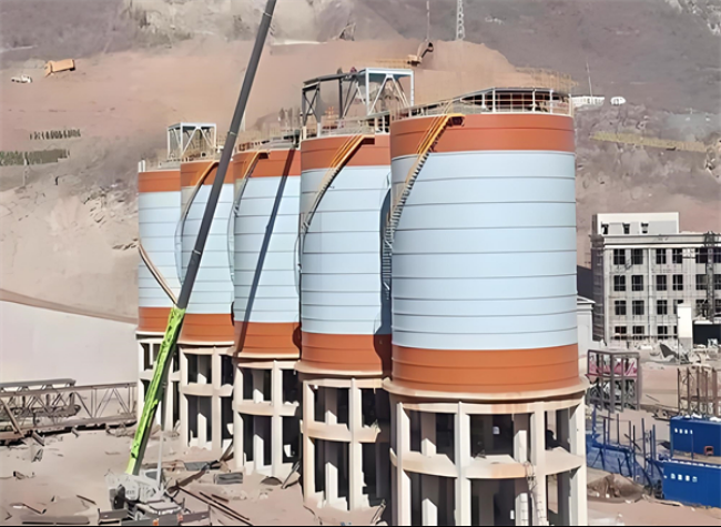 轵城镇高架钢板仓