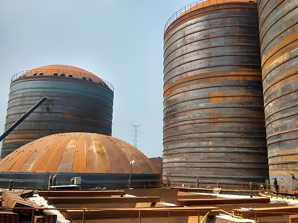 轵城镇焦粉钢板仓